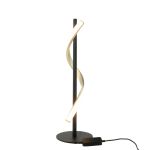 Eglo Lampa Stołowa Conaprato Stal Brushed Mosiądz, Czarny 8.8W 1050lm - 827-840-865 CCT | Ściemnianie