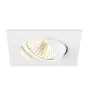 SLV New Tria 68 Spot Aluminium Valkoinen Plac 11W 700lm 38D - 918-930 Dim To Warm | Aukko 68mm - Najlepsze Renderowanie Kolorów