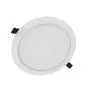 Ledvance Downlight Slim Alu Valkoinen 19W 1900lm 90D - 830 Ciepła Biel | Aukko 205mm - IP44 