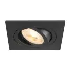 SLV New Tria 75 Spot Aluminium Czarny Plac | Aukko 75mm - Nadaje Się Do 1x GU10 