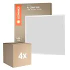 Opakowanie 4x Ledvance LED Panel Kompaktowy Aluminium Valkoinen 33W 3630lm - 840 Zimna Biel | 60x60cm